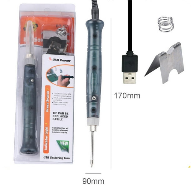 5V Welding Pen Set Anti-Oxidation Portable Rechargeable Soldering Pen Red Mini USB Soldering Iron Kit 5V Welding Pen Set Anti-Oxidation Portable Rechargeable Soldering Pen Red Mini USB Soldering Iron Kit